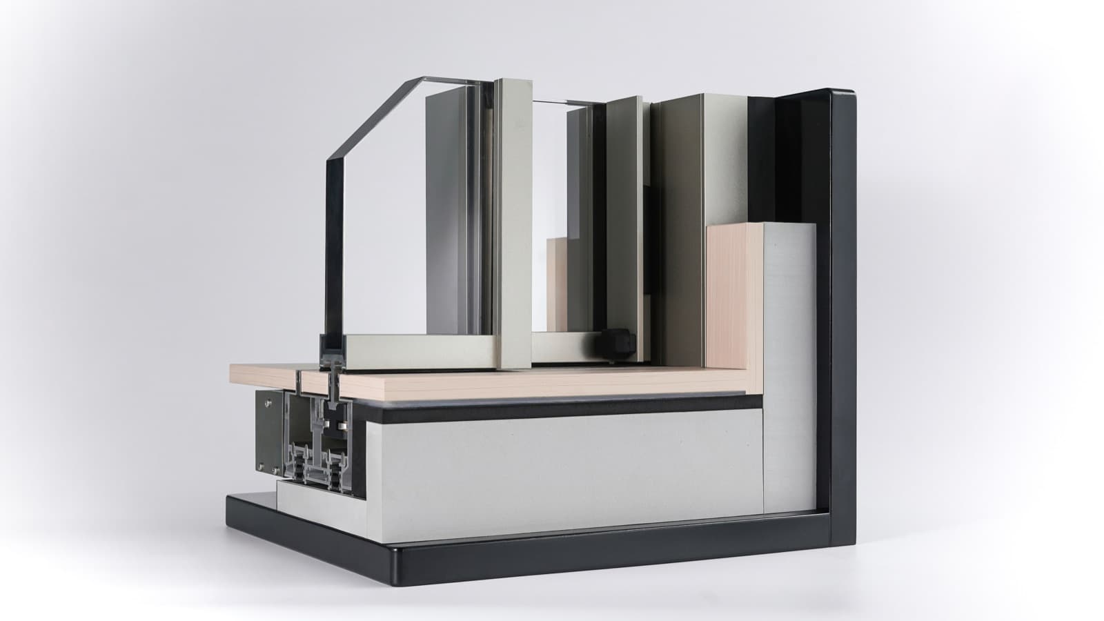 System 160Y flush recessed sill sample